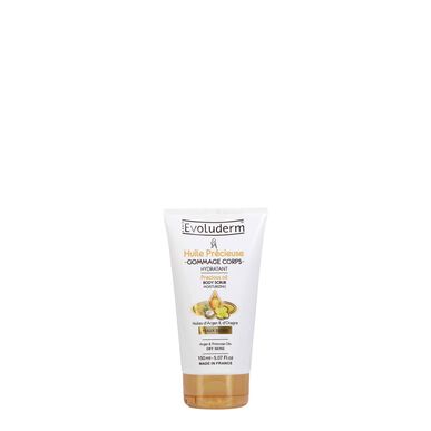Evoluderm kuoriva kosteuttava vartalonkuorinta arvokas öljy 150 ml 150 ml