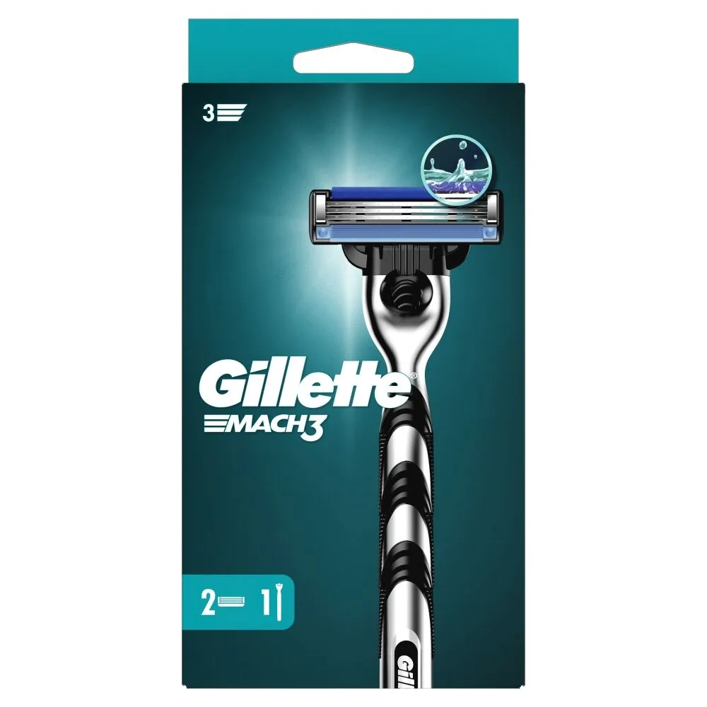 Gillette Mach 3 Maszynka + Wkłady