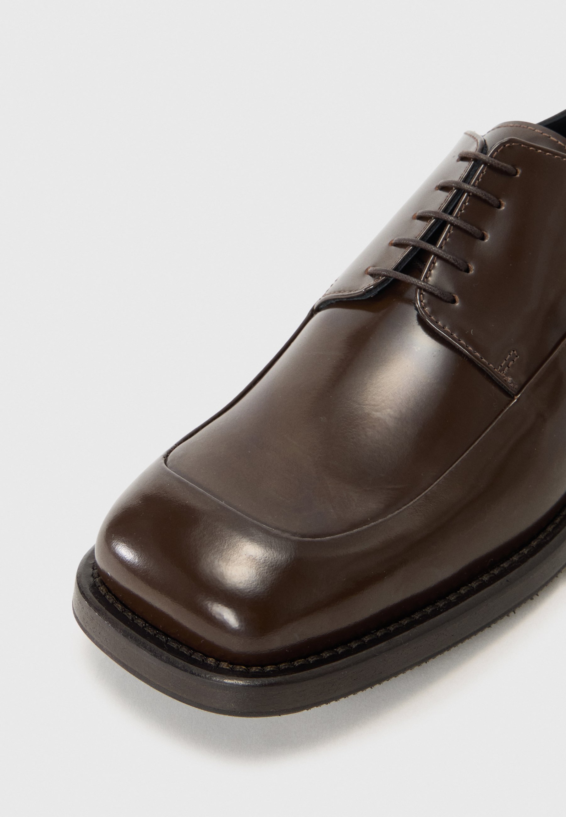 MOSCHINO Smart lace-ups - dark brown