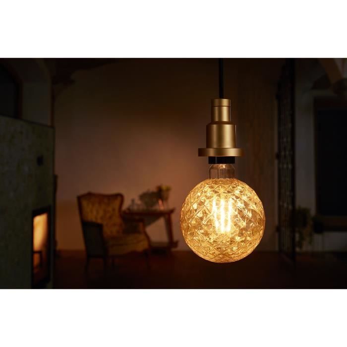 Bombilla LED OSRAM Pinecone, filamento transparente dorado - Edición 1906 - E27 - 5W = 40 W - Blanco cálido
