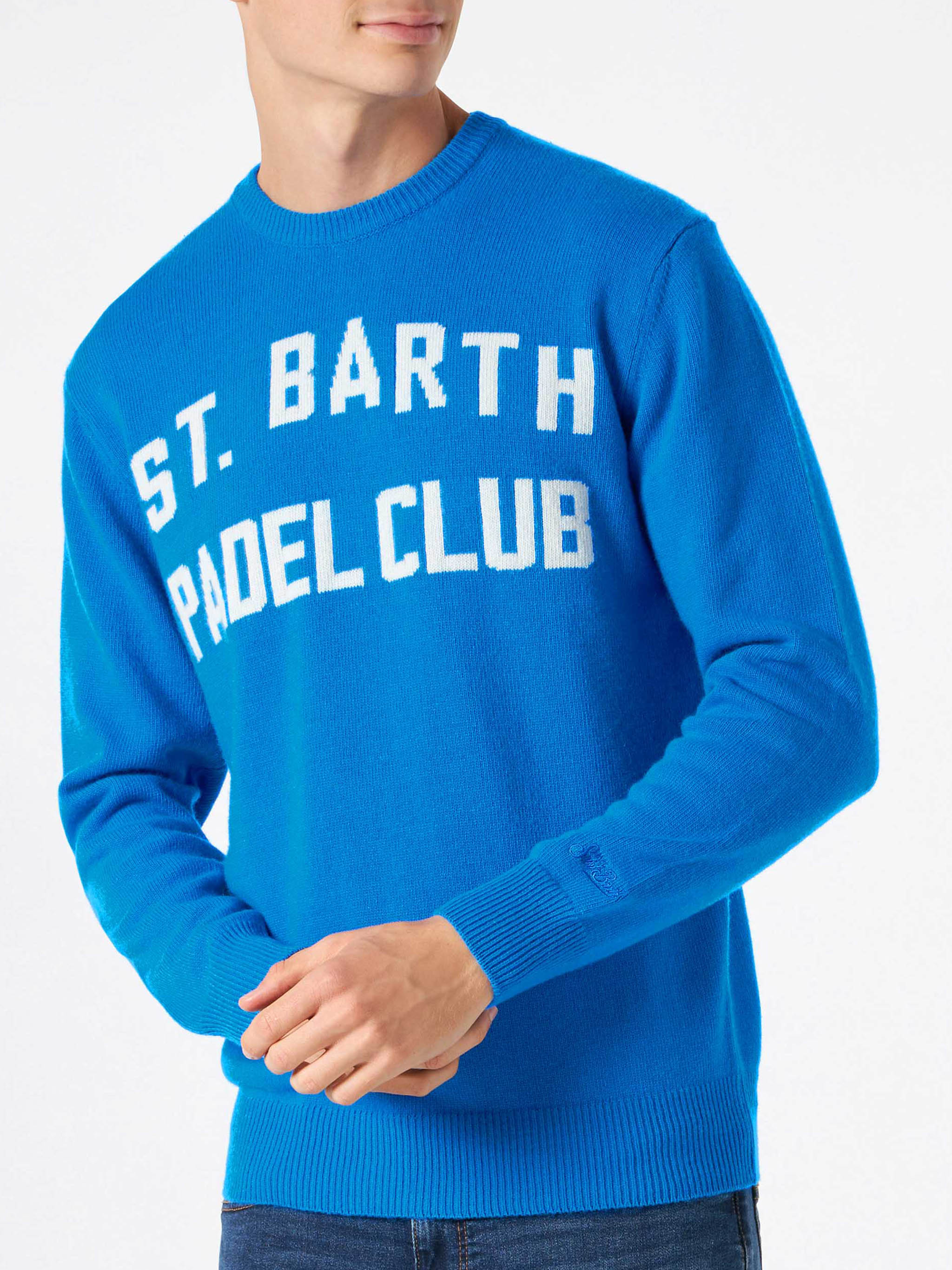 Herentrui met het logo van de St. Barth Padel Club.