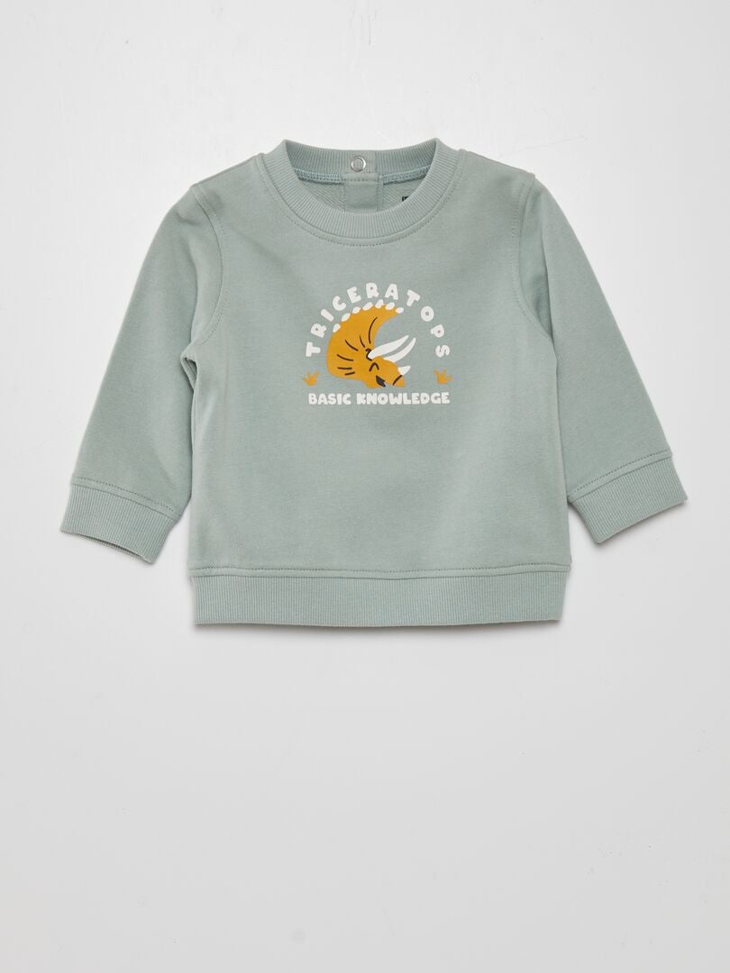Lichtgewicht fleece sweatshirt - marineblauw