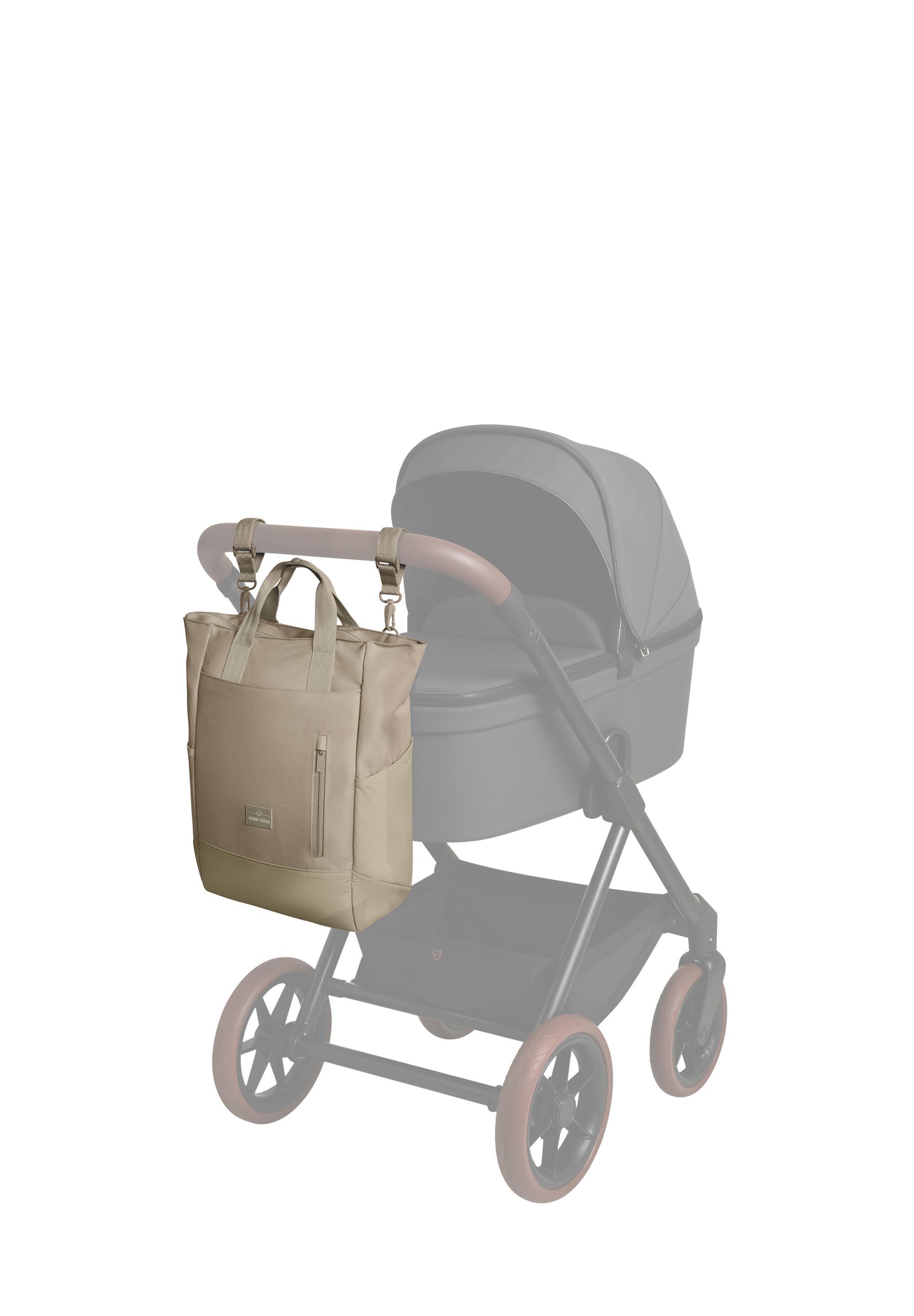 Johnny Urban BLAIR - Pelenkázótáska - sivatagi szürke