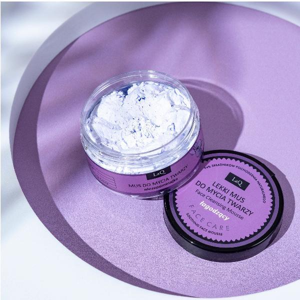LaQ Kalmerende Gezichtsreinigingsmousse - Vergeet-me-nietje 100 ml