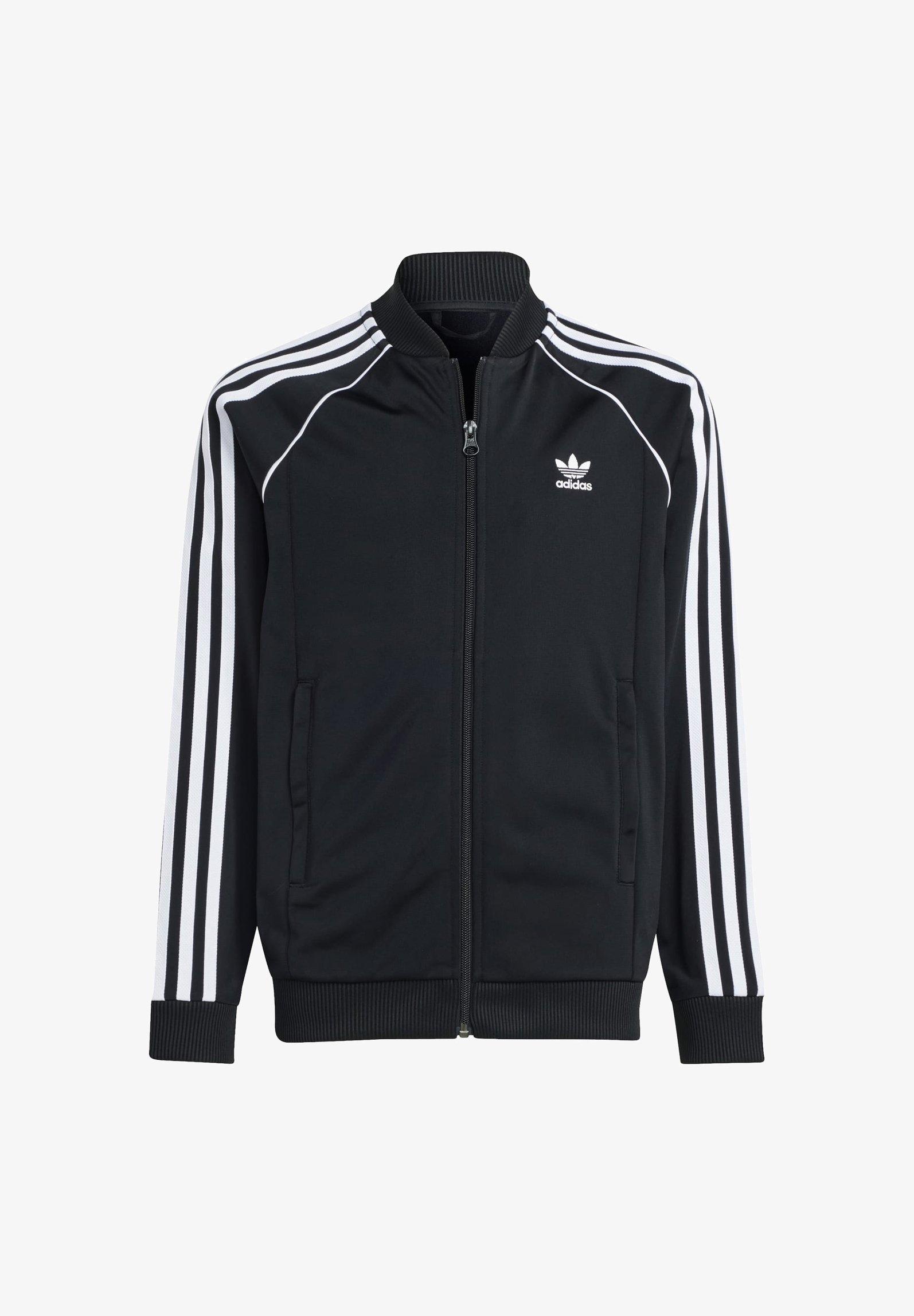 Felpa con zip adidas Originals TRACK UNISEX - nera