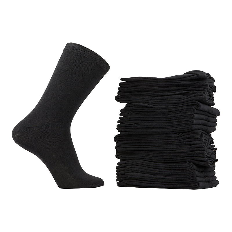 Calcetines Time 2 Change, paquete de 20 unidades, talla 39/42-43/46, color negro.