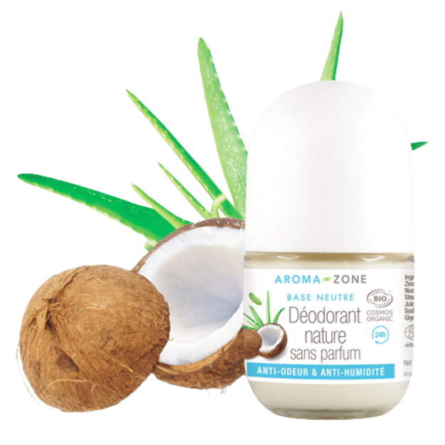 Déodorant nature sans parfum 50ml • Flacon-verre