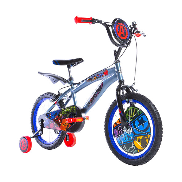 Kinder-Fahrrad Avengers 16 Zoll, grau