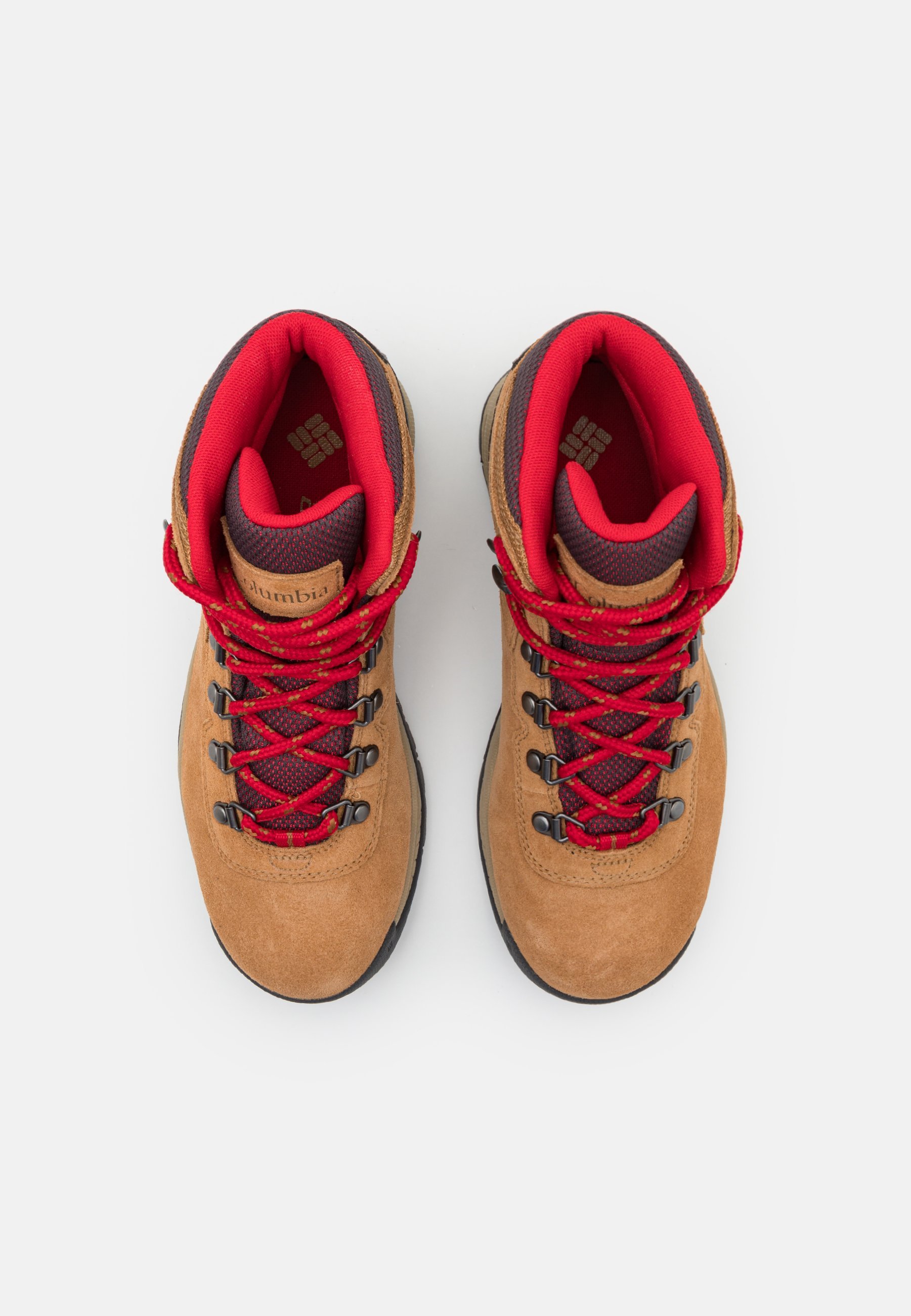 Columbia NEWTON RIDGE™ PLUS WATERPROOF AMPED - Buty trekkingowe - łoś/górska czerwień