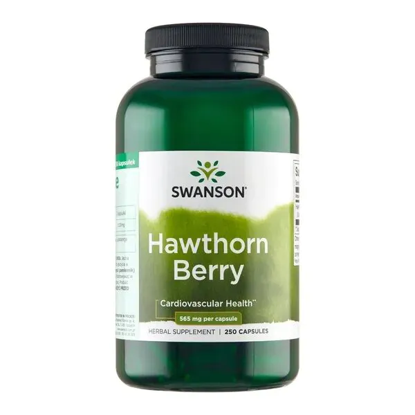 Swanson Głóg Owoce 565 mg Kapsułki