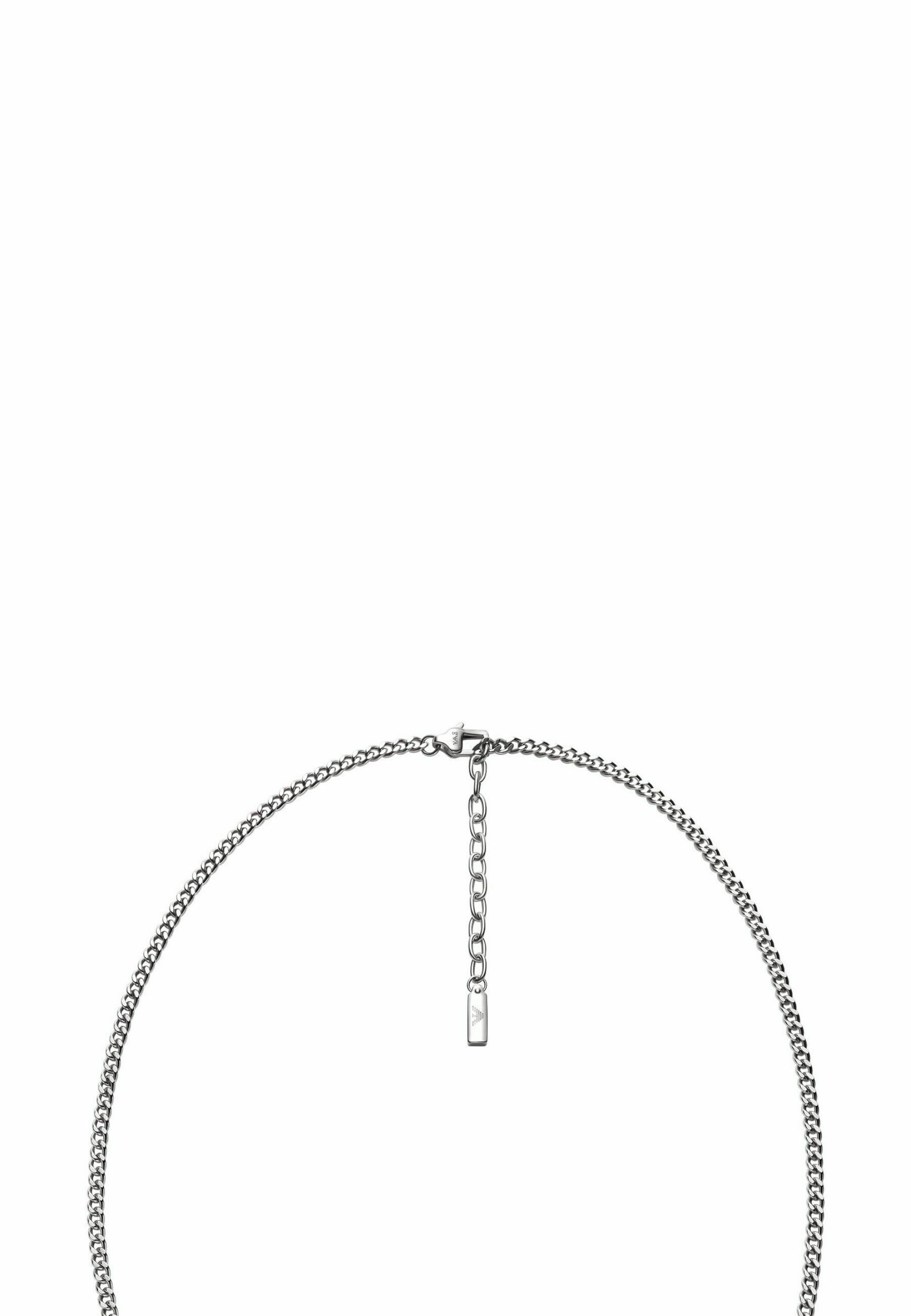 Emporio Armani EMPORIO ARMANI HEREN SIERADEN ADELAARLOGO - Halsketting - zilver