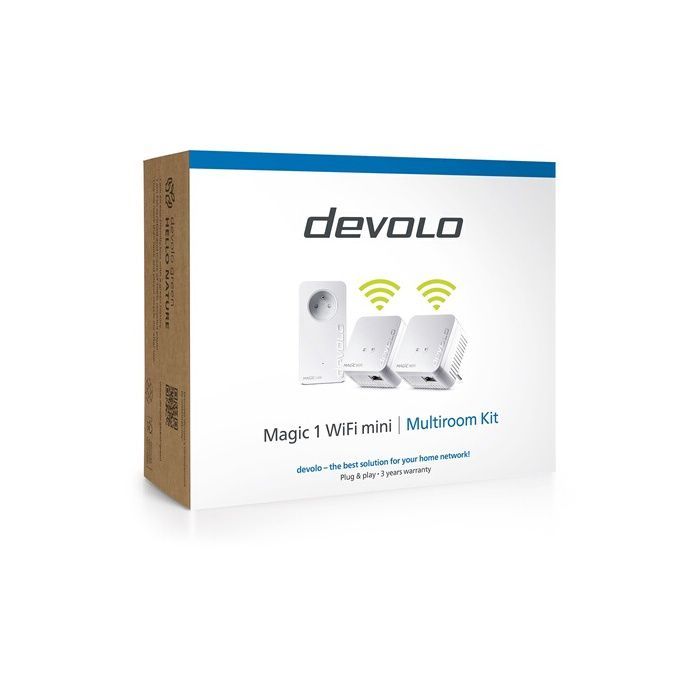 Adaptateur CPL WiFi - DEVOLO - Magic 1 WiFi Mini - 1200 Mbit/s - WiFi Mesh - Plug & Play