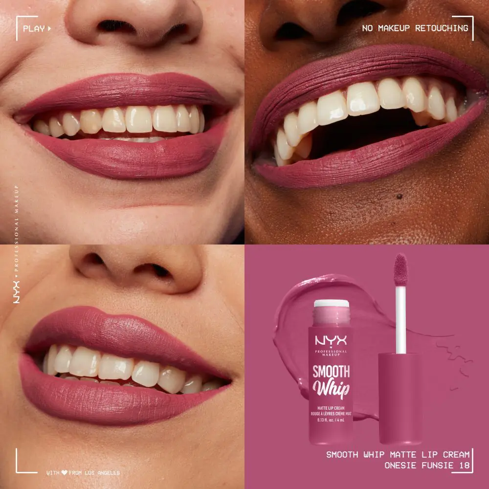 NYX Smooth Whip Matte Lip Cream Pomadka do ust Onesie Funsie