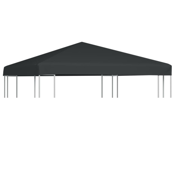 Zadaszenie altany Szary 3 x 3 m Tkanina vidaXL