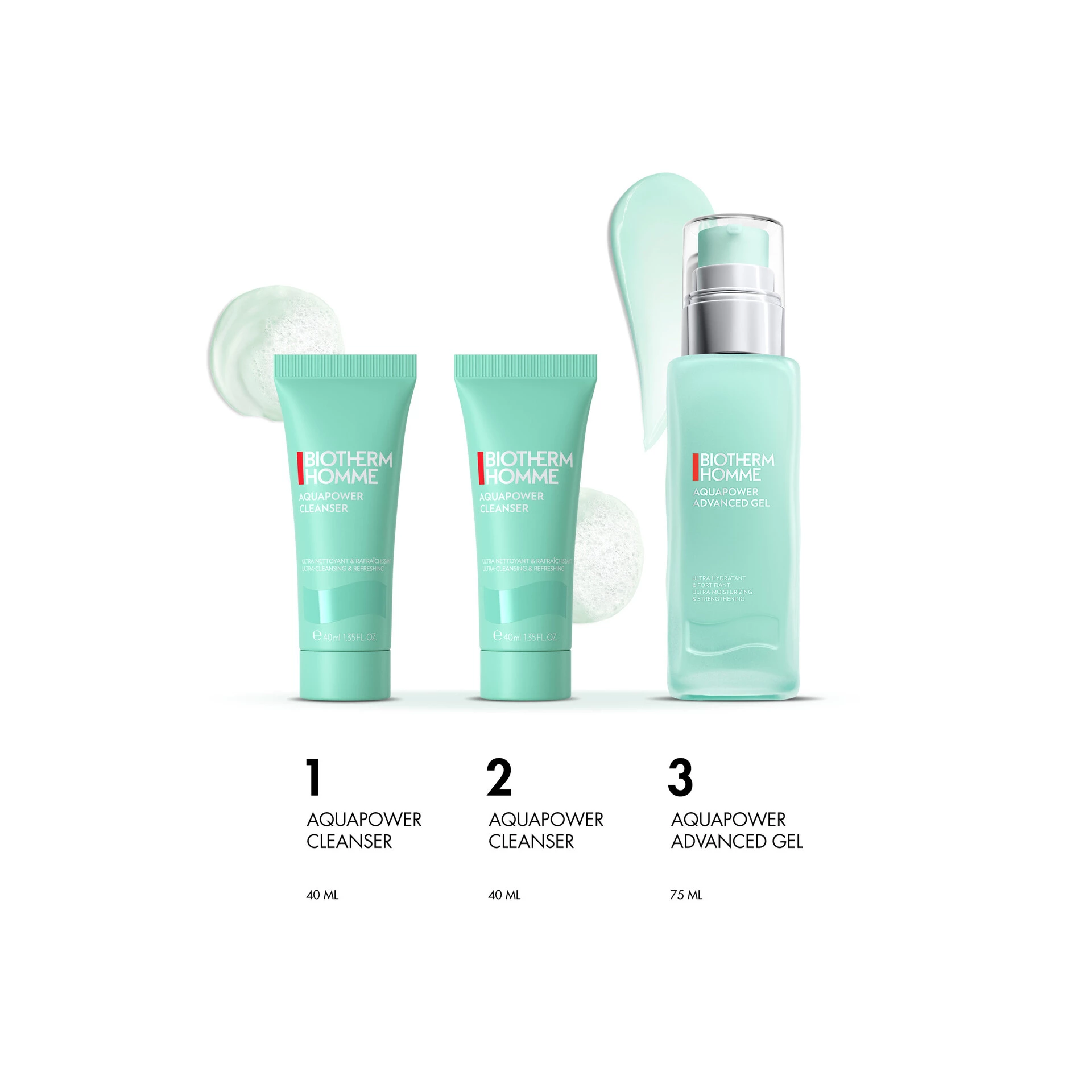 Cutie cadou Aquapower Gel - Biotherm Homme