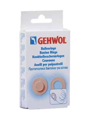 Anéis de dedo Gehwol contra calos, 6 peças
