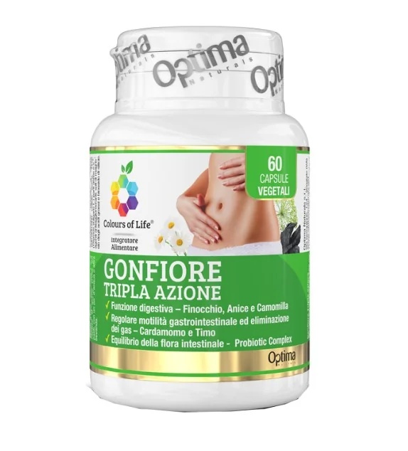 OPTIMA Triple Effect, Zwellingvermindering 60 plantaardige capsules