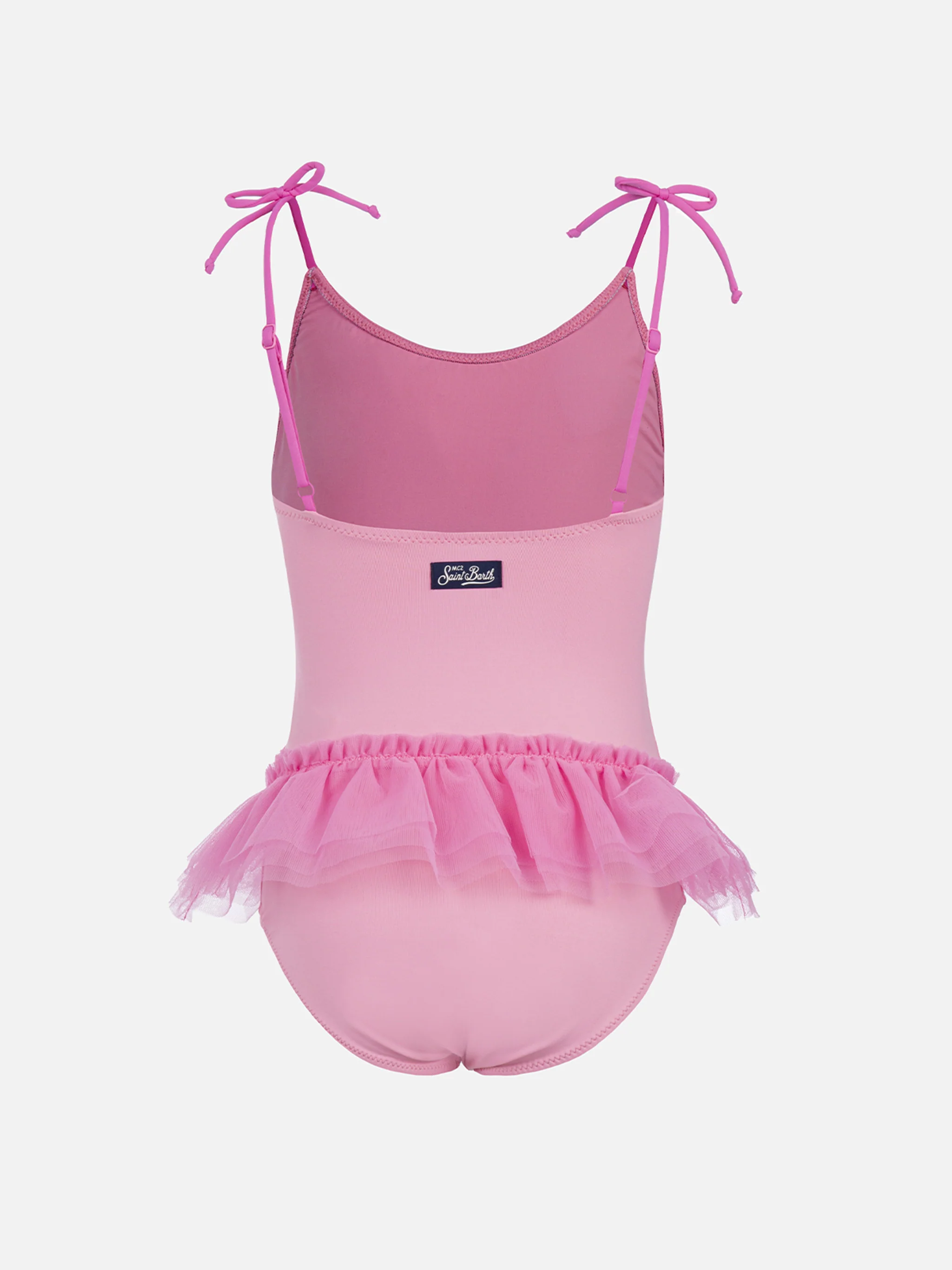 Kostuum intero Dancer met balza in tule en glitter