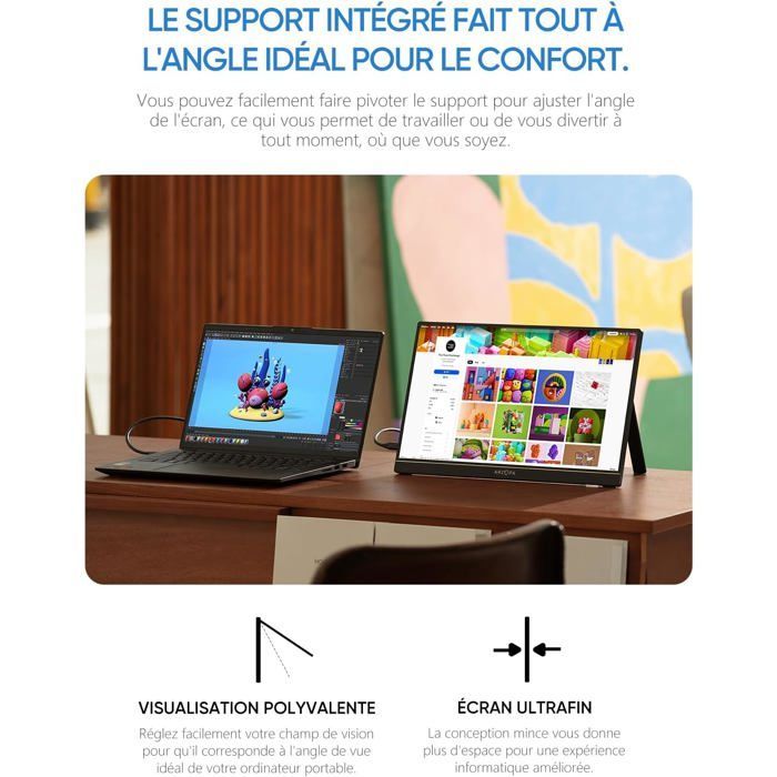 Écran portable 15,6