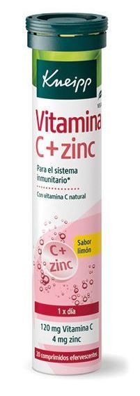 Vitamino C ir cinko putojančios tabletės Vitaminai ir mineralai