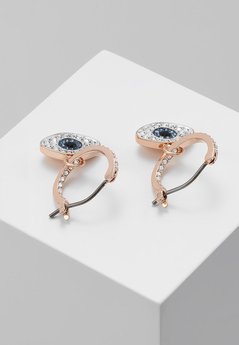 Swarovski SYMBOLICA HOOP EARRINGS EVIL EYE - Náušnice - tmavo multi