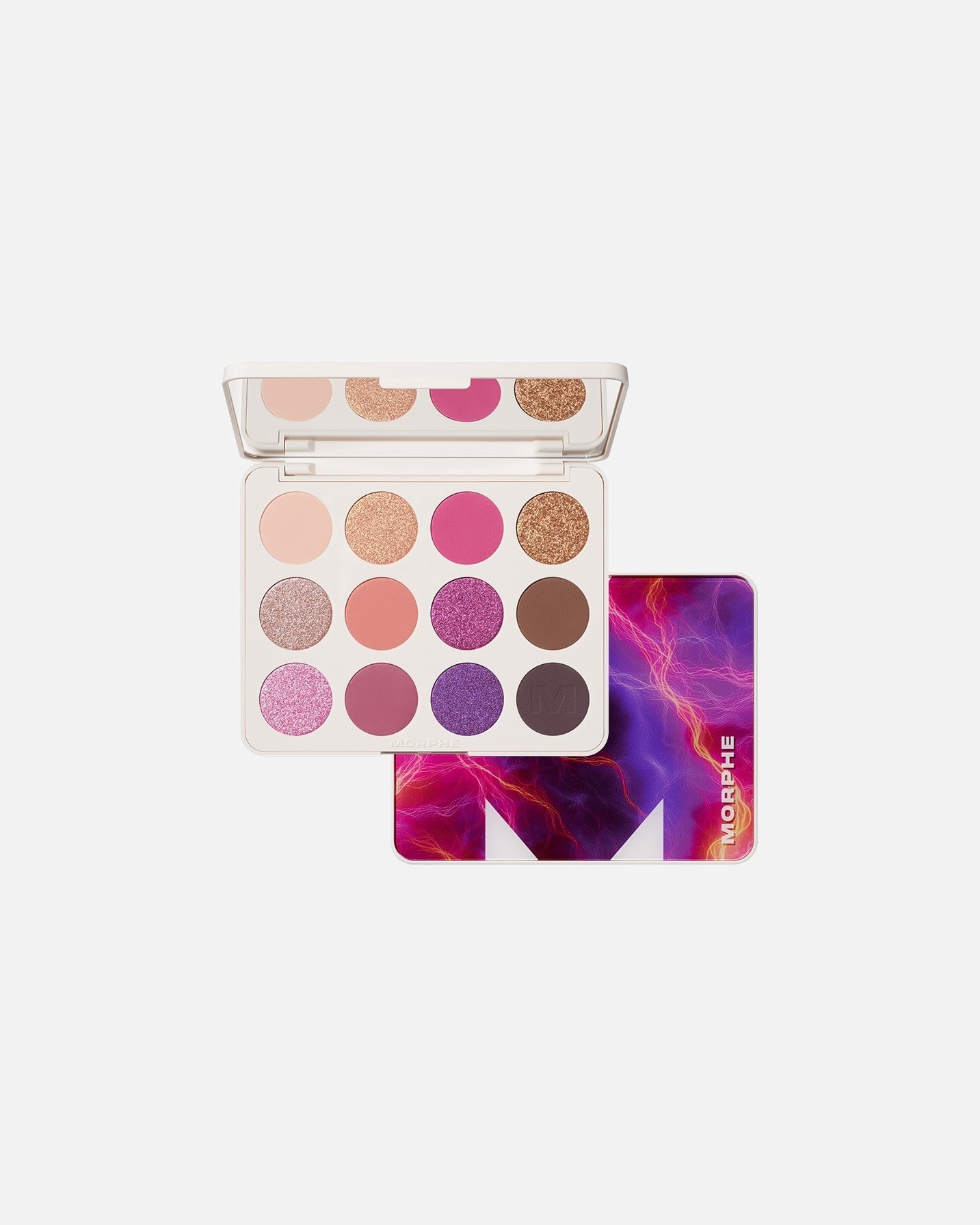 Morphe acu ēnu palete “Electric Blackcurrant” (12 krāsas) – 15 g