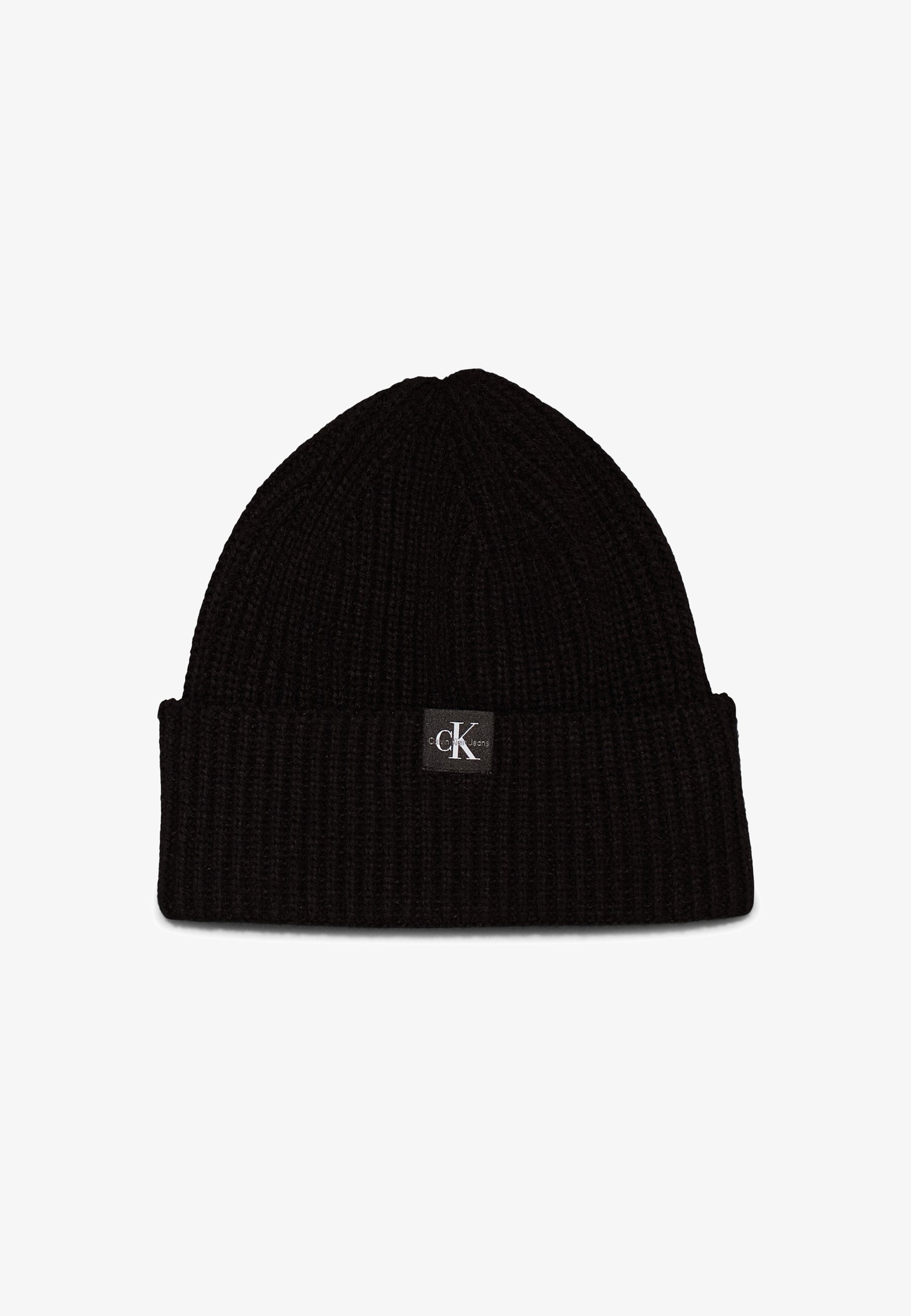 Calvin Klein Jeans MONOGRAM BEANIE UNISEX - Mütze - schwarz