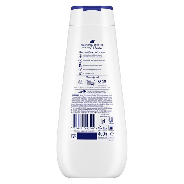 Dove Advanced Care dubinski njegujući gel za tuširanje 400ml