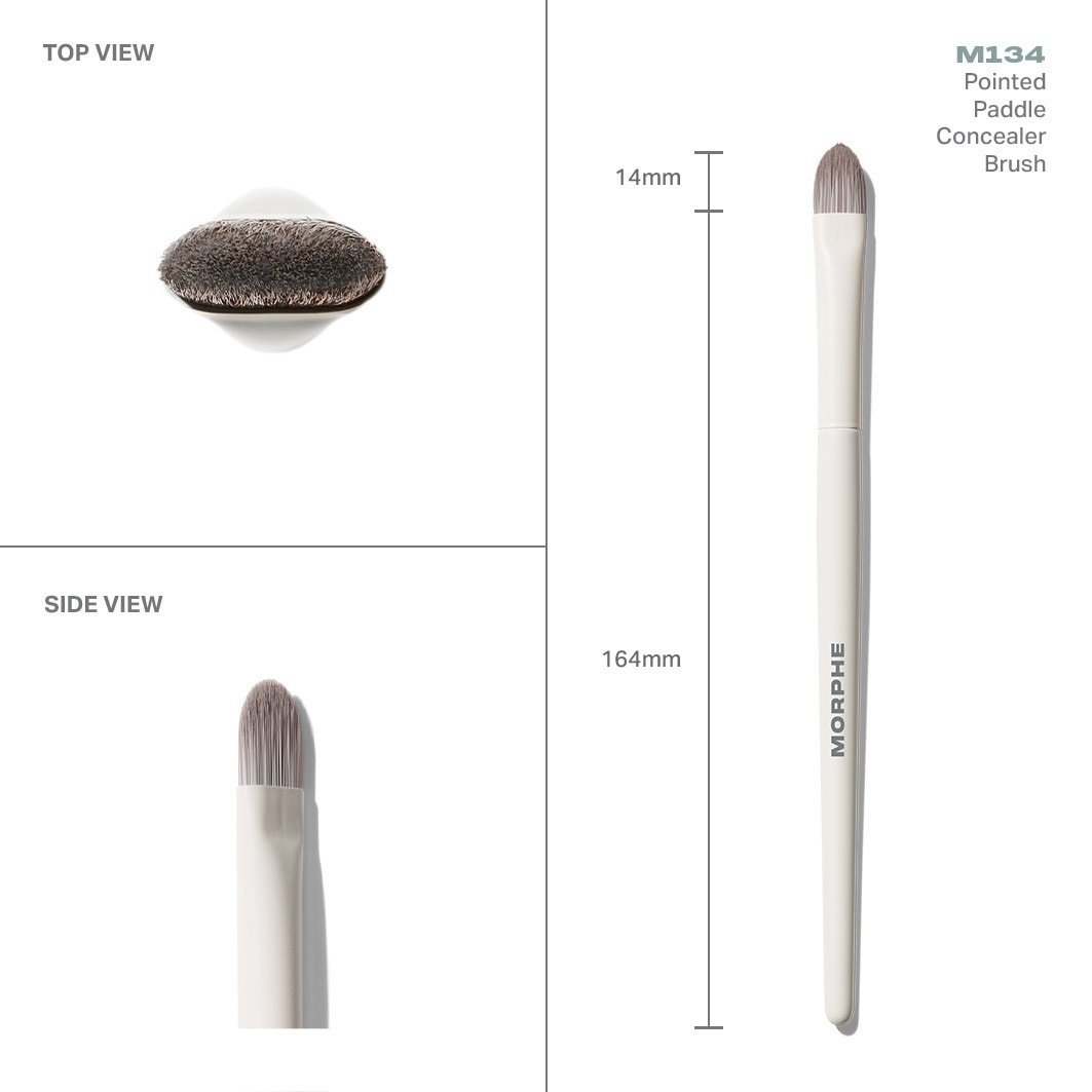 Morphe Concealer Brush M134, zúžený štetec na korektor – 1 kus