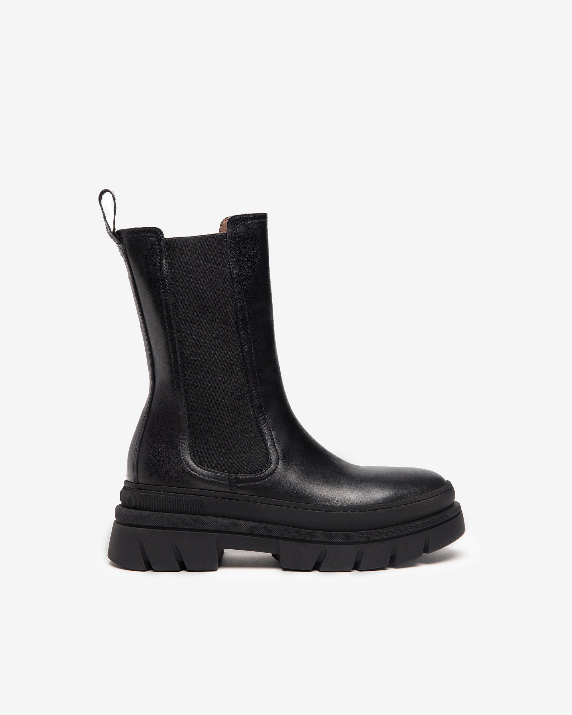  Chelsea-Boots aus Leder für Damen