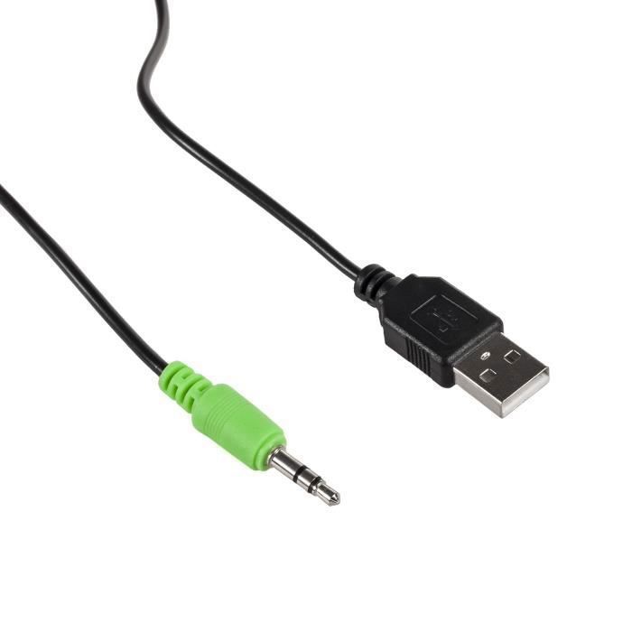 Altoparlanti per computer Audiocore AC805 da 6 W con porta USB - Neri