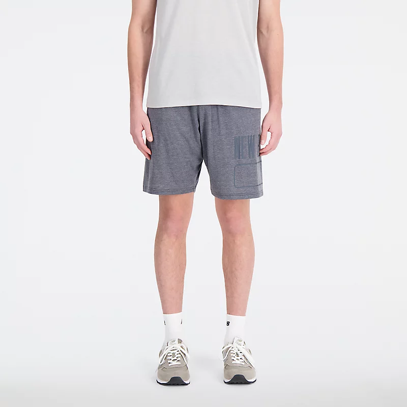 Tenacity Heathertech Shorts für Herren – SCHWARZ MELANGE