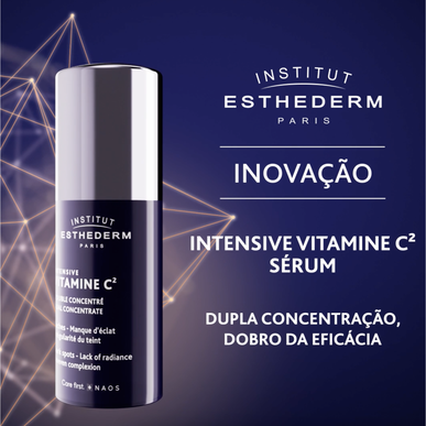 Esthederm Intensive Vitamin C2 Dual Concentrate Anti-rynke Booster Serum med vitamin C og anti-mørke flekker 10 ml