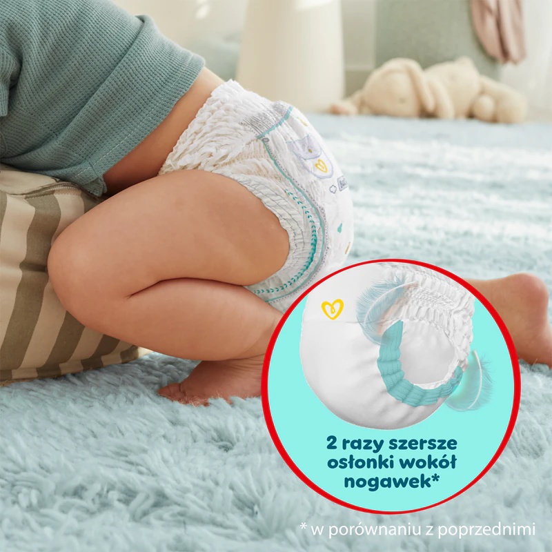 Pampers Premium Care Pants vienreizējās lietošanas autiņbiksītes, 6. izmērs