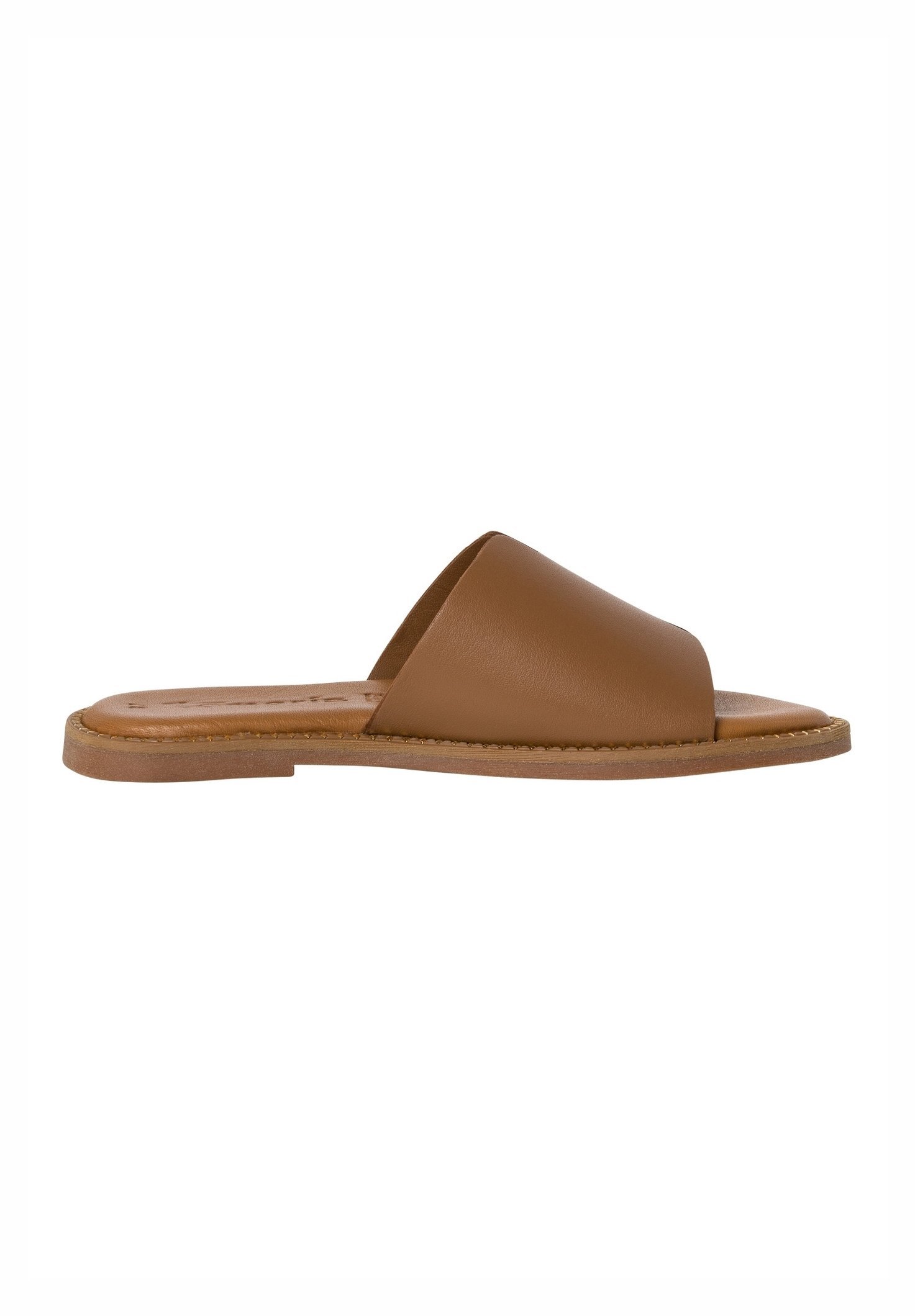 Tamaris Mules - cognac