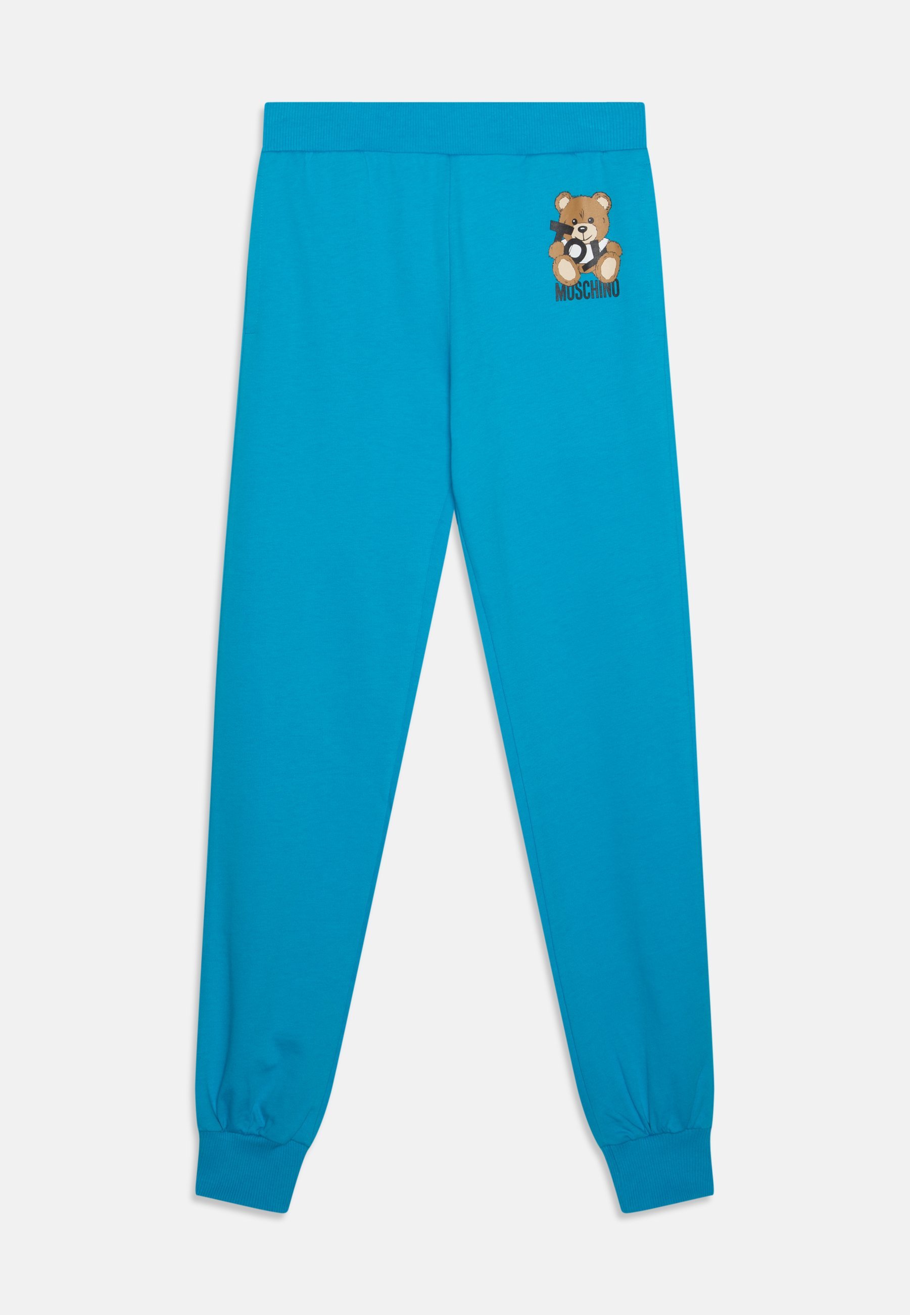 MOSCHINO UNISEX TRACKSUIT MET HOODIE - Sweatshirt met rits - oceaanblauw