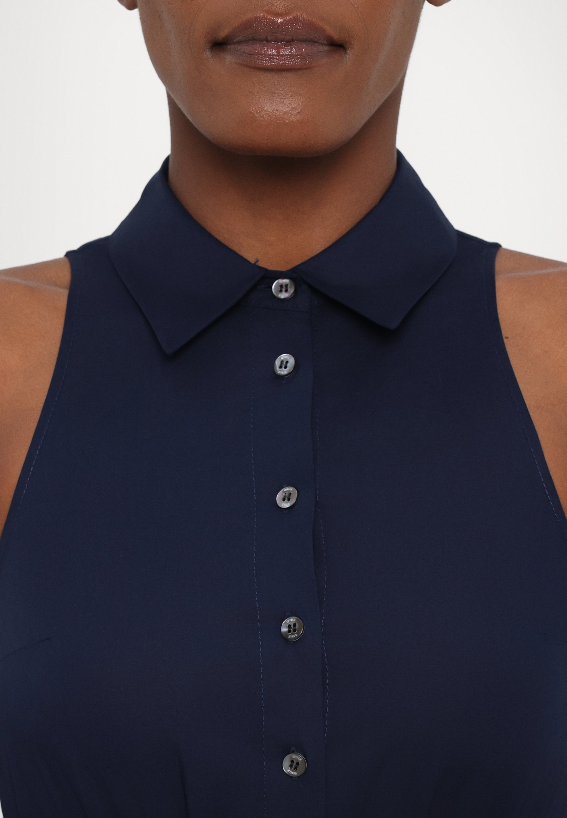 STAUD ROMY JURK - Overhemdjurk - marineblauw
