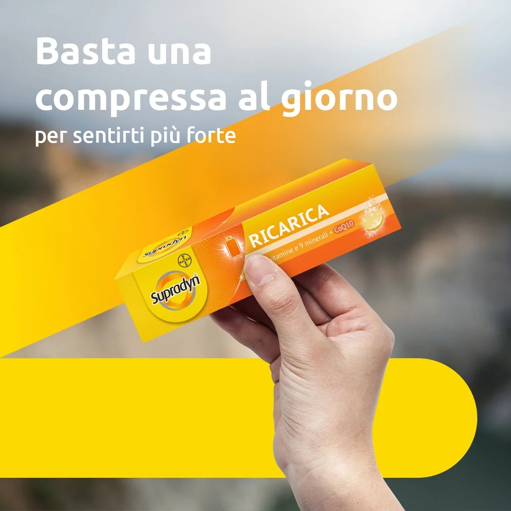 SUPRADYN Supradyn Complemento alimenticio 15 comprimidos multivitamínicos y minerales