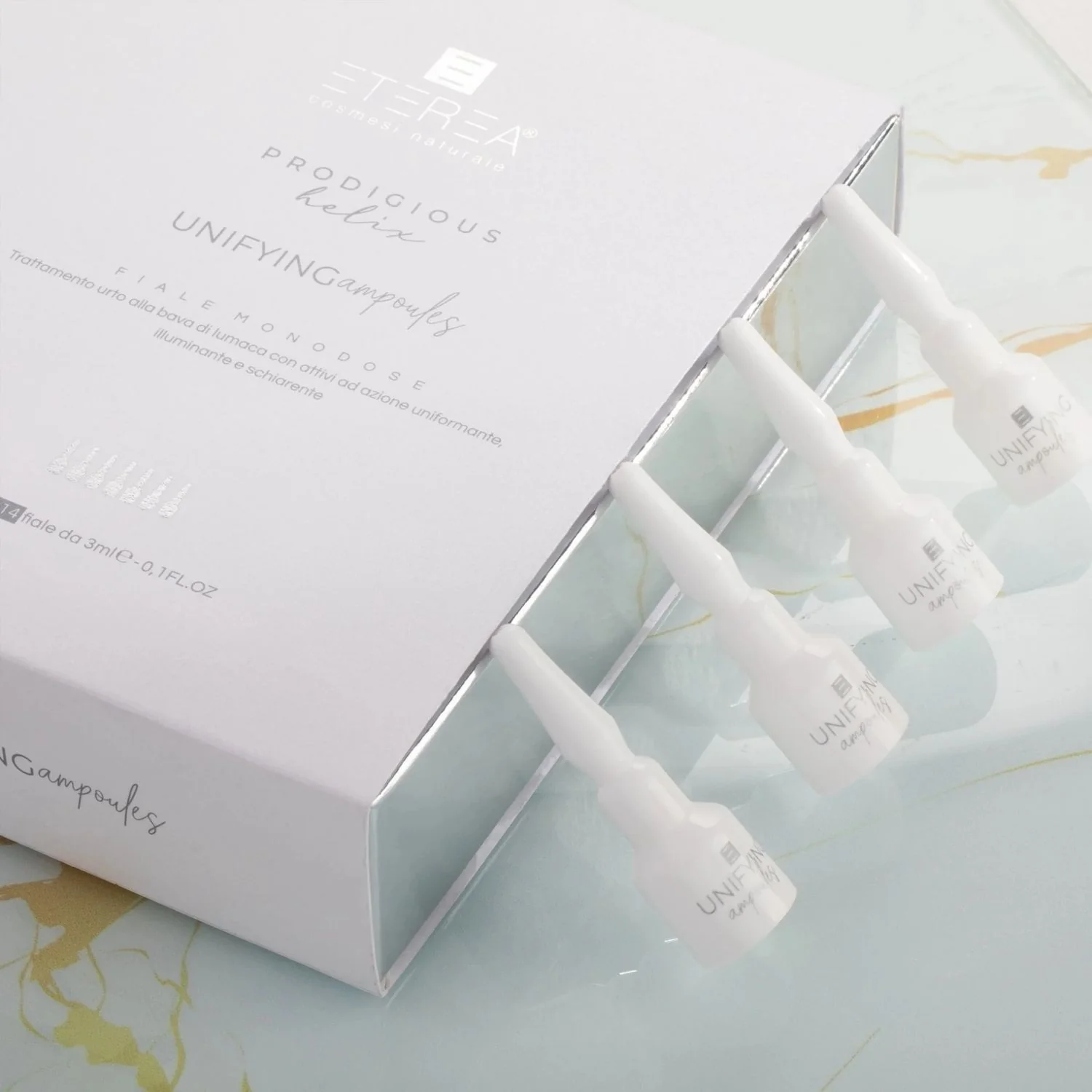 Prodigious Helix Unifying Ampoules - Fiale viso effetto globale, Siero viso effetto globale