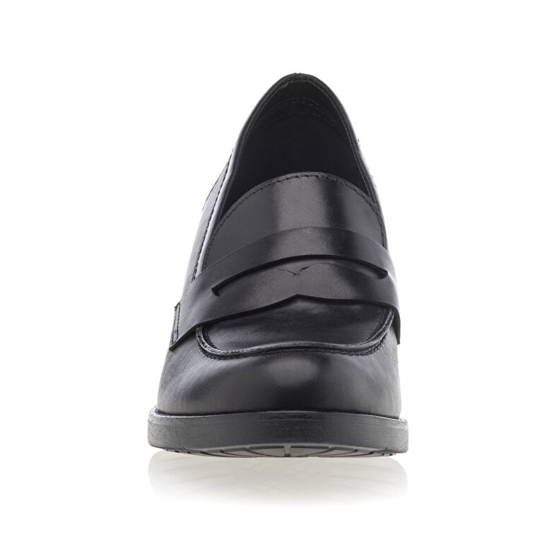 Svarte loafers/båtsko til dame