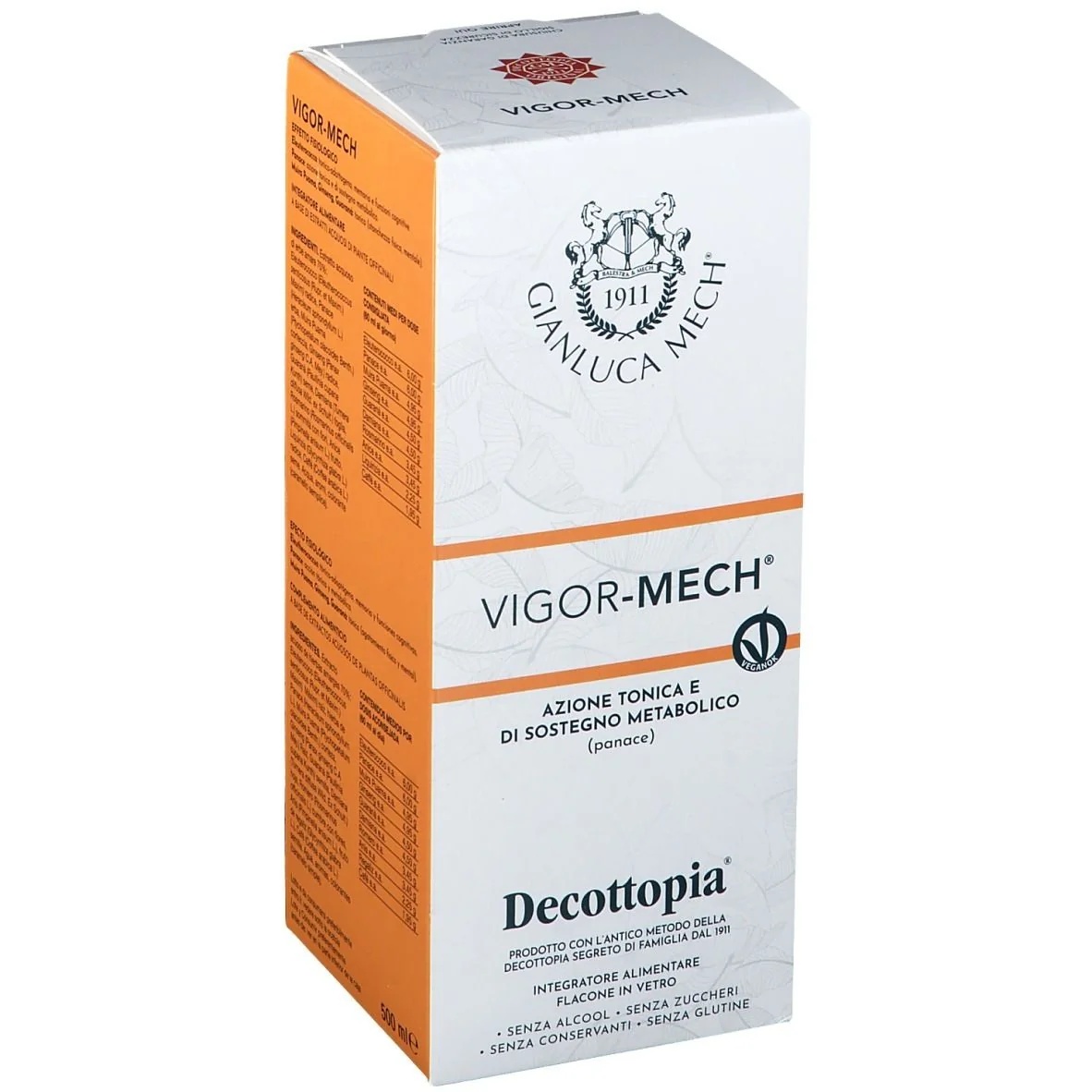 GIANLUCA MECH Vigor Mech 500ml Adaptogenes Tonikum