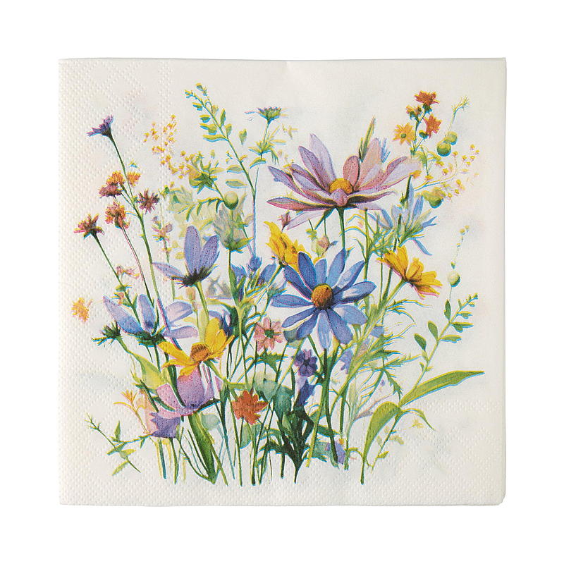 Vie Eco Servietten, 20er-Pack, 33 x 33 cm, Frühling