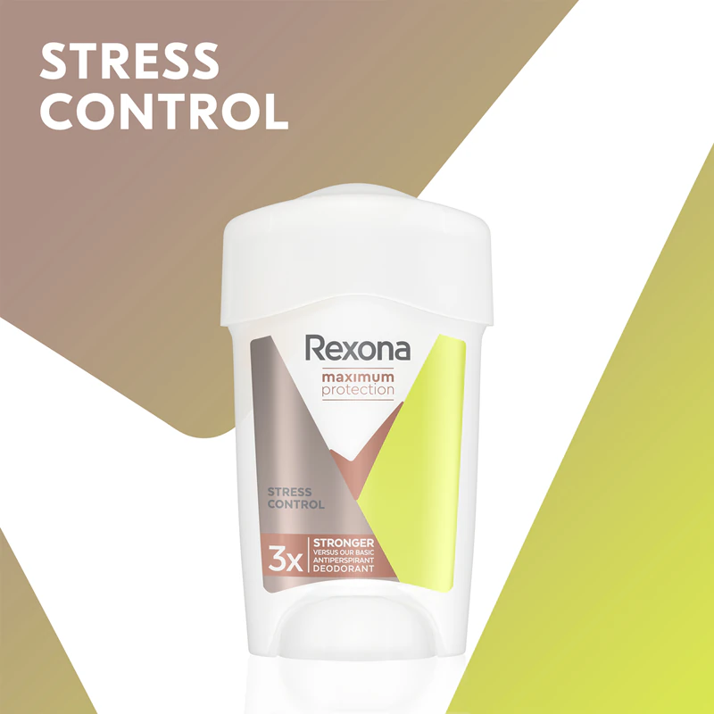 Creme Desodorante Antitranspirante Rexona Maximum Protection Stress Control