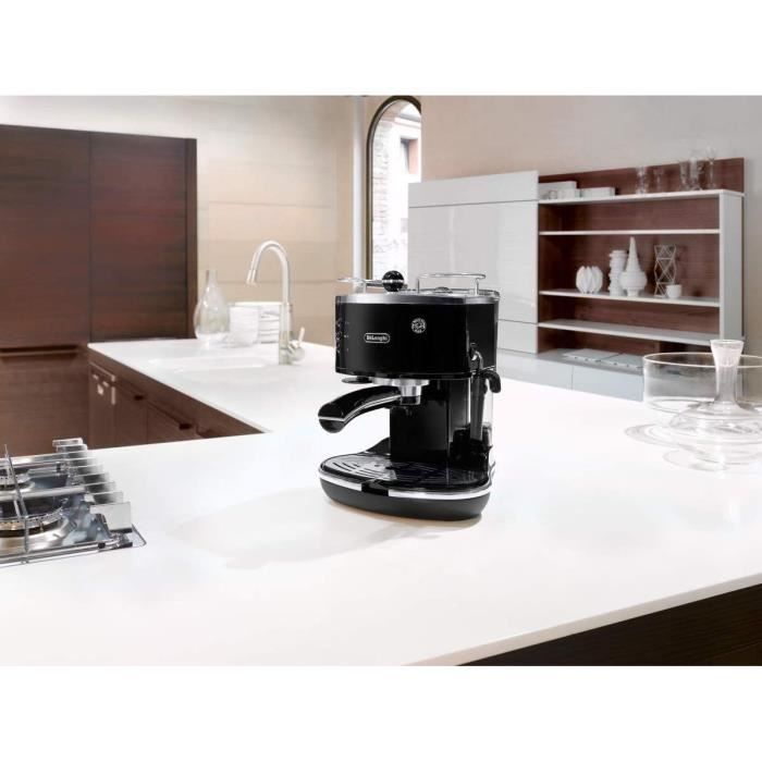 Cafetera espresso manual - De'Longhi - Icona - ECO311.BK - Negra