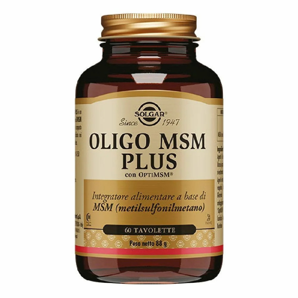 SOLGAR Oligo MSM Plus 60 Tabletten für gesunde Nägel und Haare