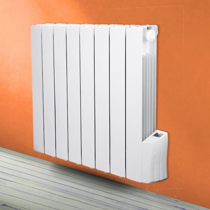 Radiatore elettrico a liquido - 1200W - WARM TECH - 230V - Fino a 50m³ - Bianco