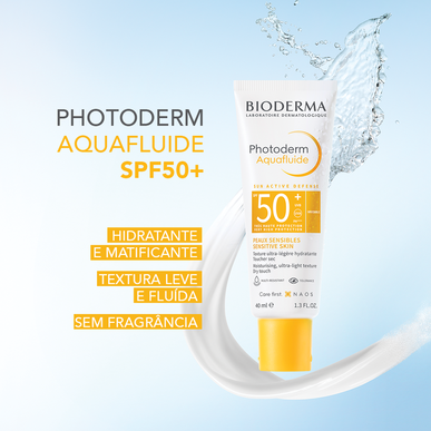 Bioderma Photoderm Aquafluide opalovací krém SPF50 40 ml 40 ml