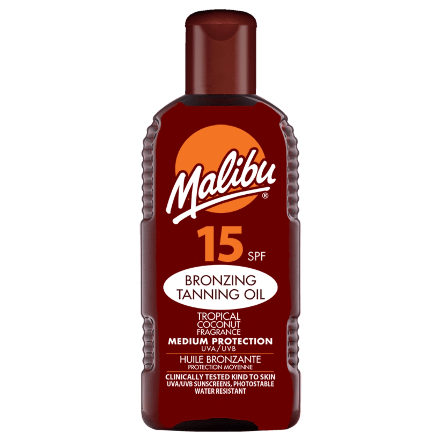 Λάδι μαυρίσματος Malibu Bronzing