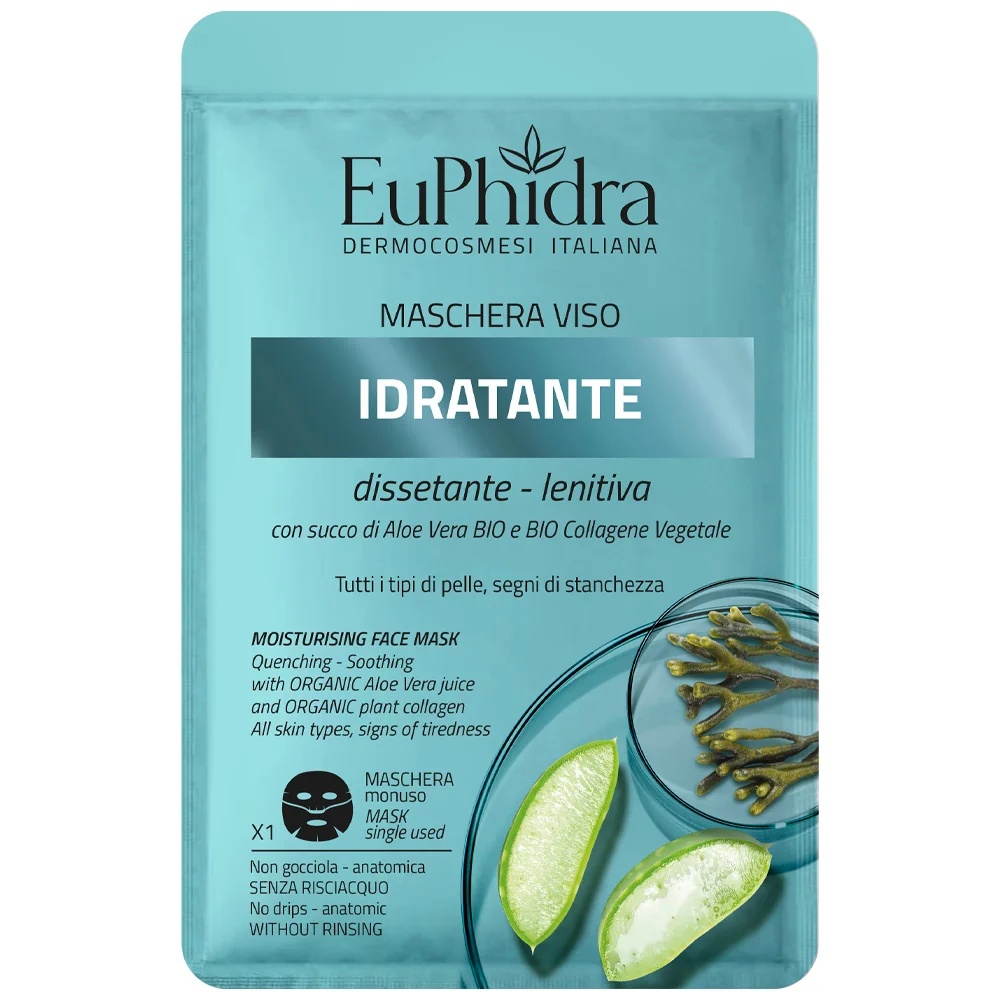 EUPHIDRA Wegwerpmasker EuPhirda 1 stuk Hydraterend