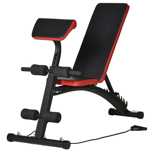 Homcom A91-186v01 Verstellbare Hantelbank